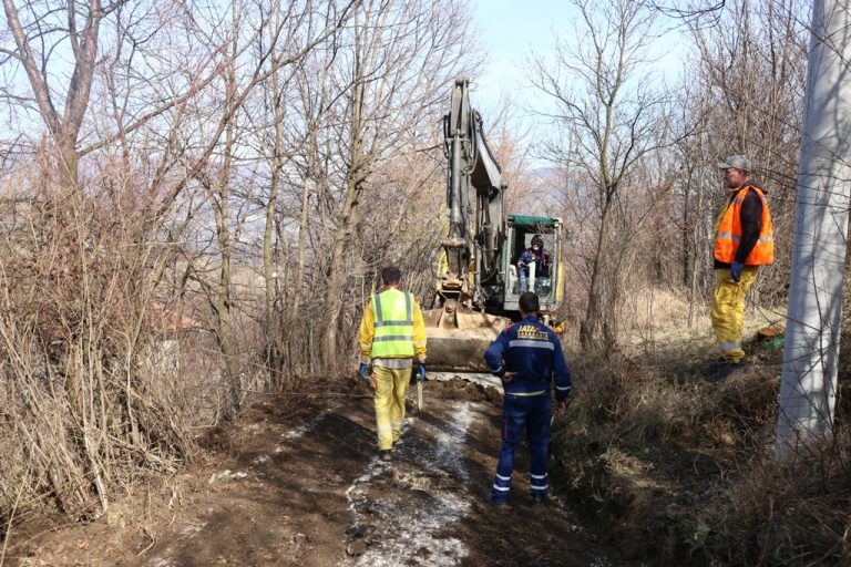 Početak sanacije i asfaltiranja puta za Gornje Krivače