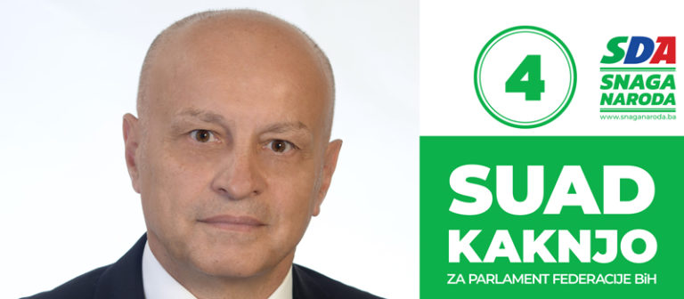 PROMO | Suad Kaknjo (SDA) za Parlament Federacije BiH