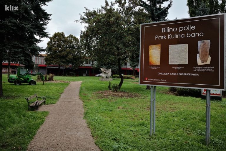 Zapušteni park kod Bilinog Polja dobio novi izgled i ime Park Kulina bana