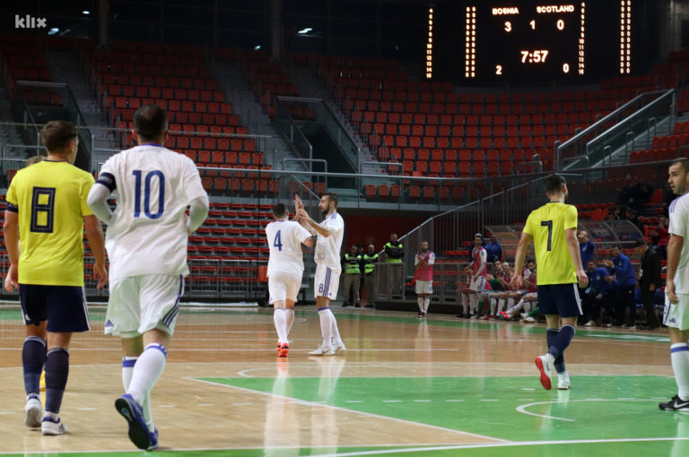 Futsal reprezentacija BiH sa 10 golova ispratila dezorijentisane Škotlanđane