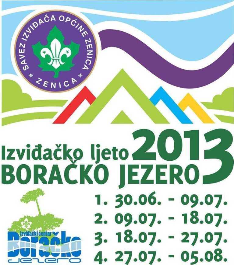 Izviđačko ljeto – Boračko jezero 2013