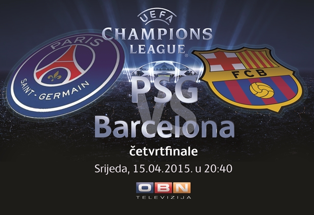 VEČERAS NA OBN TV: PSG – Barcelona od 20.40h