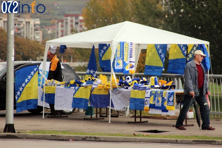 Na ovo nismo navikli: Pogledajte atmosferu u Zenici uoči utakmice sa Kiprom