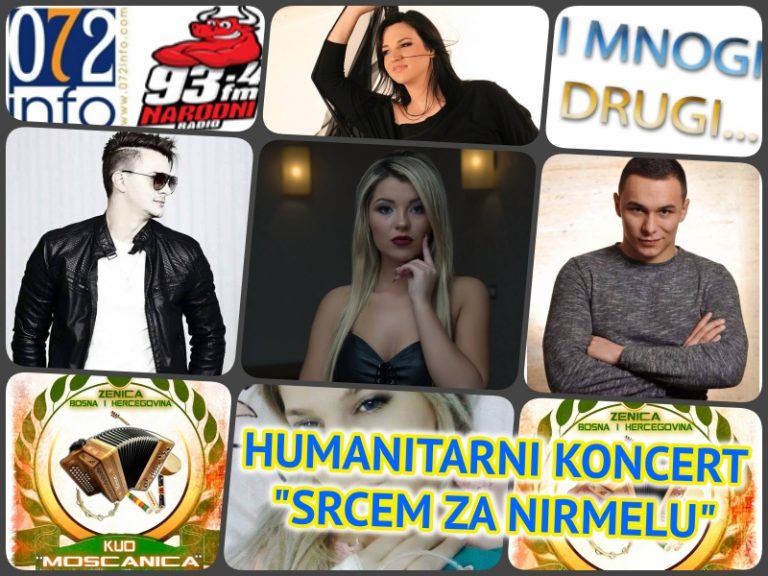 POKAŽIMO HUMANOST: U Zenici humanitarni koncert “Srcem za Nirmelu” (17.11.)