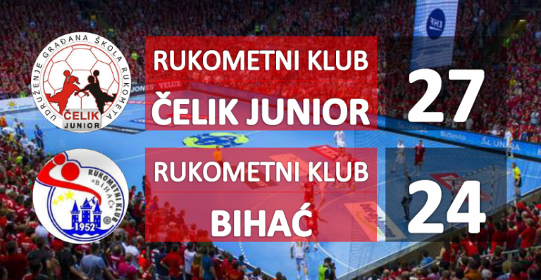 PRVA LIGA: Mladi rukometaši ”Čelik Juniora” slavili protiv Bihaća