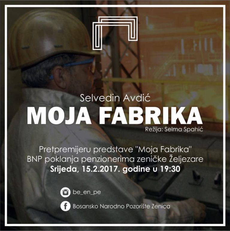 Za penzionere bivše Željezare predstava “Moja fabrika”