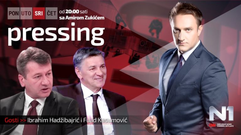 Kasumović i Hadžibajrić gosti večerašnjeg Pressinga