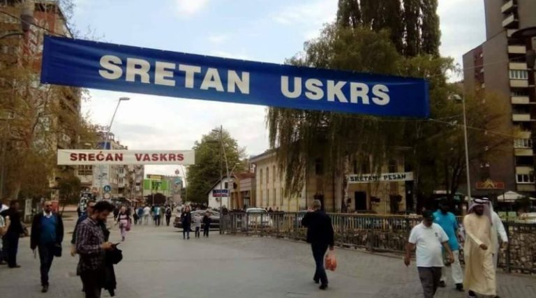 Fotografija iz Zenice koja oduševljava: Uskrs, Vaskrs, Pesah i Arapi