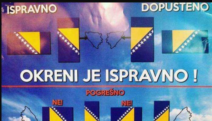 Kako se pravilno postavlja zastava BiH?