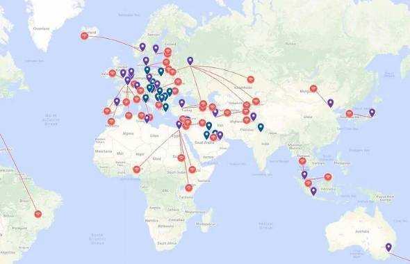 Osmišljena interaktivna mapa svih diplomatskih predstavništava BiH u svijetu