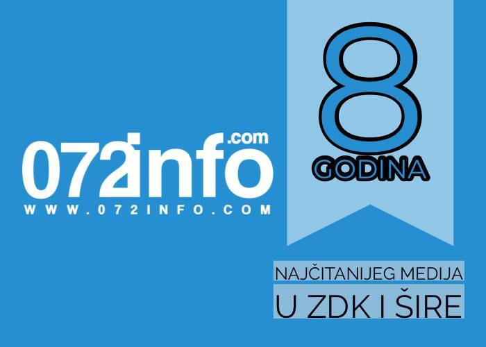 8 GODINA 072INFO: Najčitaniji portal u ZDK, ozbiljan konkurent na medijskoj sceni u BiH
