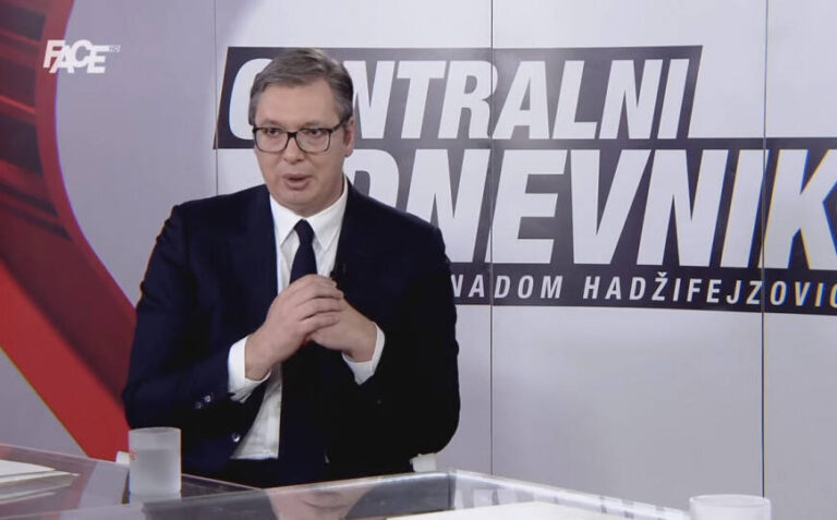 Vučić: Ne pravim veliku Srbiju, nisam pucao na Sarajevo, ne komadajte vi Srbiju!