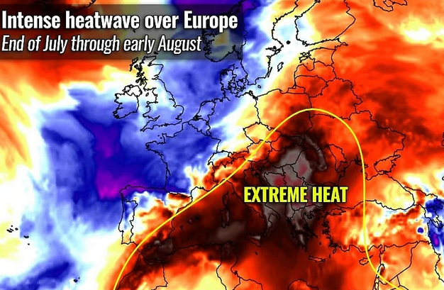 Narednih dana Balkan očekuju ekstremne vrućine, temperature i do 45 stepeni