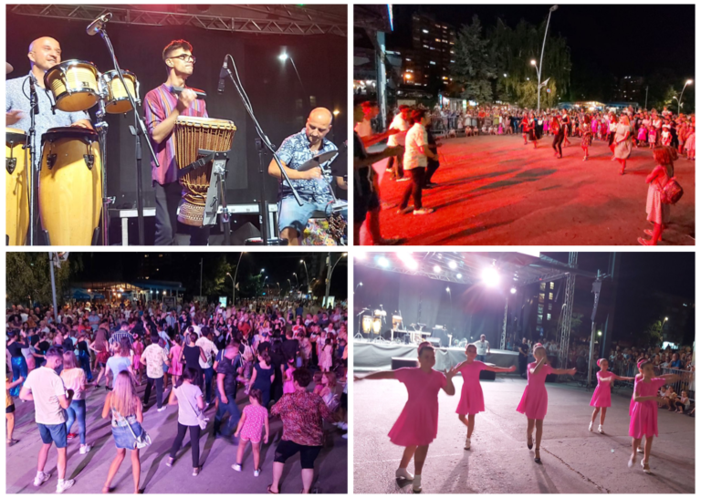 „Plešimo latino zajedno“ plesni klub Shadows i Trio bend rasplesali publiku na Trgu