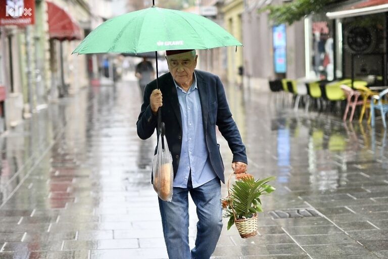 Od danas pa do kraja mjeseca mogu se očekivati pljuskovi i grmljavina