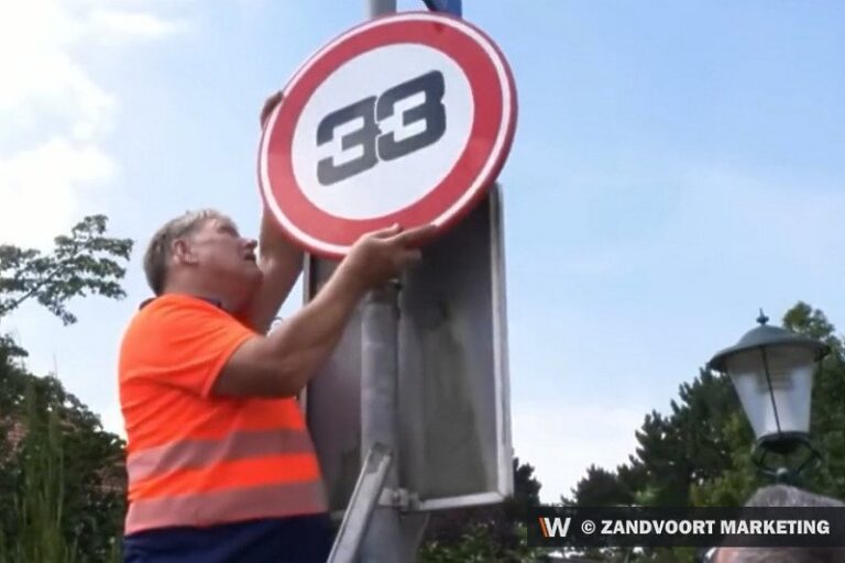 U Zandvoortu promijenjeni znakovi ograničenja brzine u čast Maxa Verstappena