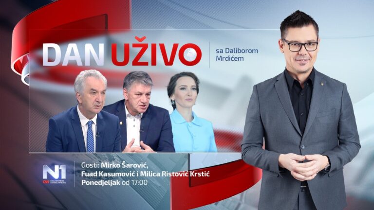 Kasumović gost u “Danu uživo” na N1