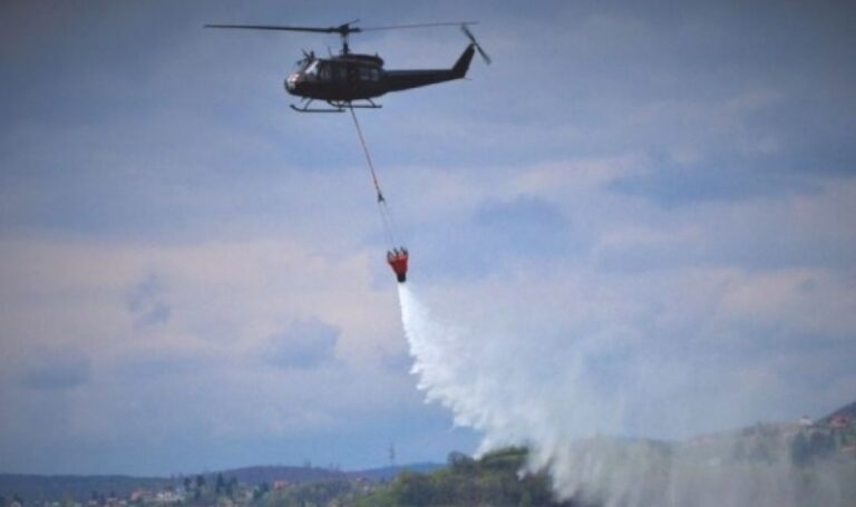 Podžić: Imamo spremne helikoptere i iskusne posade, zbog Dodika nisu angažirani u gašenju požara