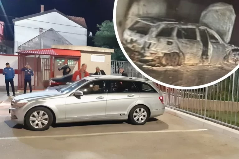 Pogledajte kako izgleda zapaljeni automobil u kojem su bile sudije