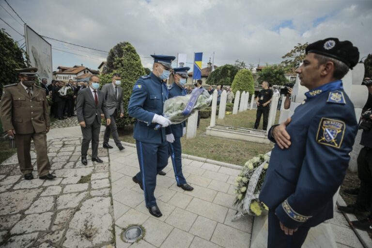 Mezarje Kovači: Obilježavanje 29. godišnjice formiranja Prvog korpusa Armije RBiH