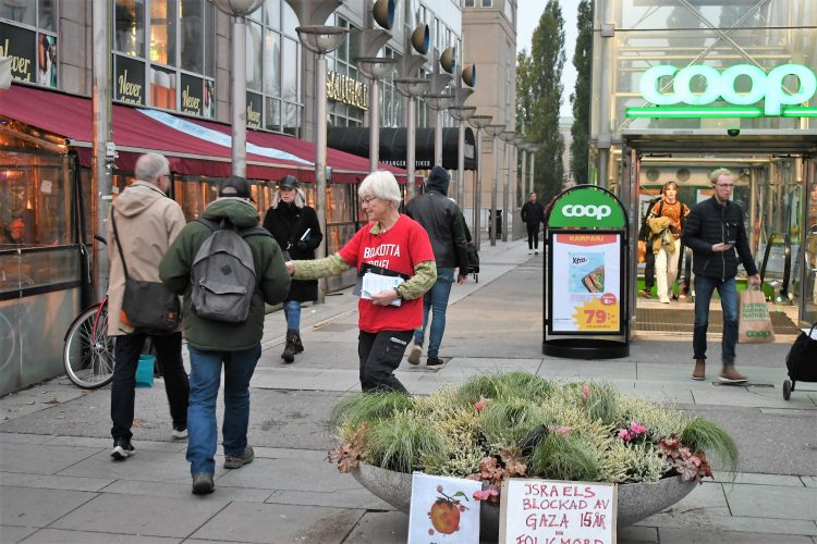 Aktivisti u Stockholmu pozvali na bojkot proizvoda iz Izraela