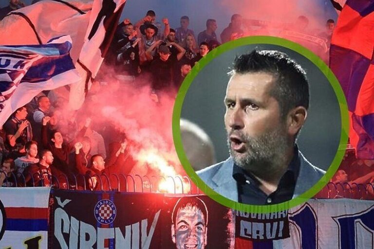 Navijači Hajduka vrijeđali trenera Osijeka: Bjelica, Srbine, čakija ti ne gine