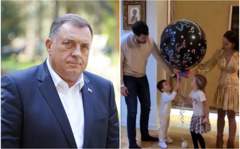 Milorad Dodik sedmi put postaje djed