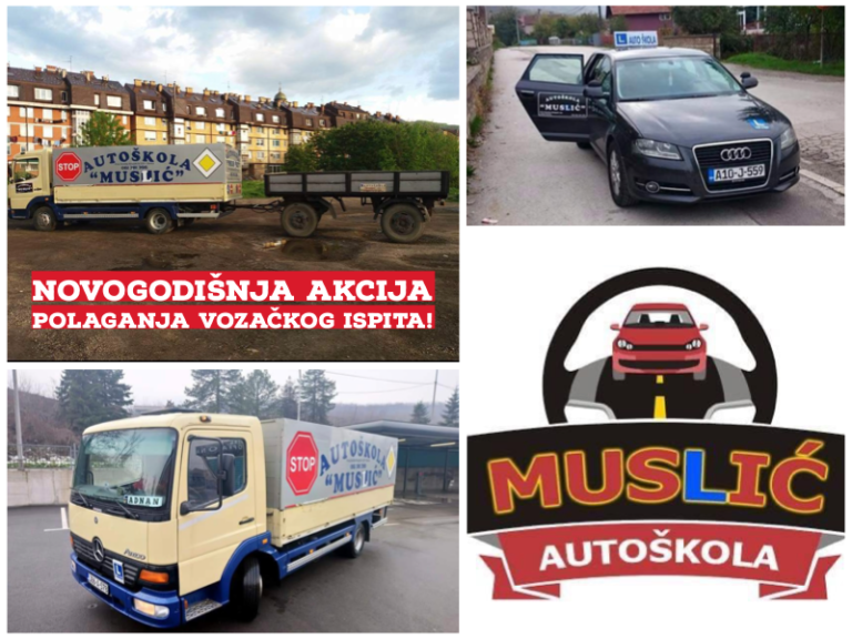 AUTOŠKOLA “MUSLIĆ” ZENICA: Novogodišnja akcija polaganja vozačkih ispita!