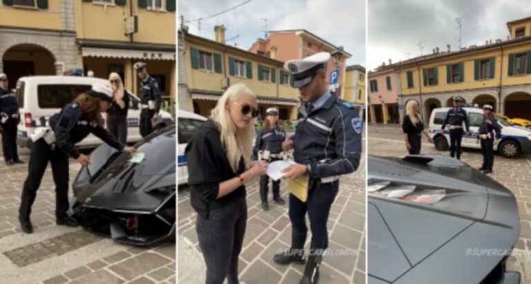 Influenserica parkirala Lamborghini ispred crkve pa dobila kaznu