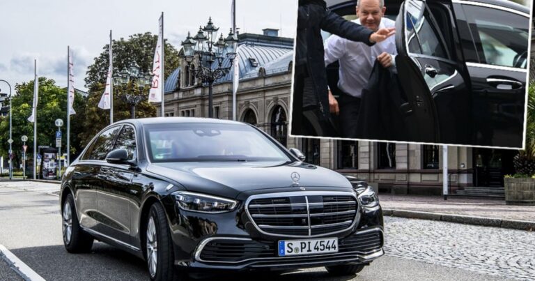 Automobil ili svemirski brod: Mercedes njemačkog kancelara vozi i bez guma