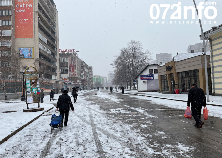 Pogledajte snježnu idilu u Zenici (FOTO)