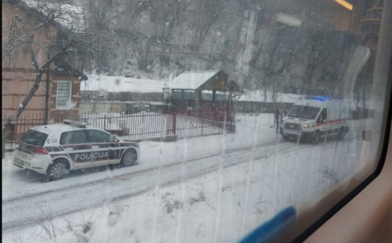 Nesreća u BiH, voz udario jednu osobu