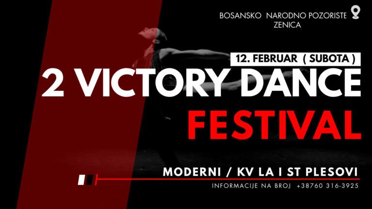 2. VICTORY DANCE FESTIVAL u BNP Zenica