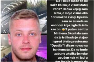 matej peris slika manekenka poruka ss