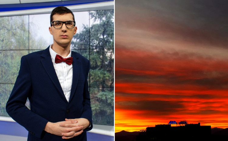 Meteorolog Nedim Sladić: Zašto je nebo crveno