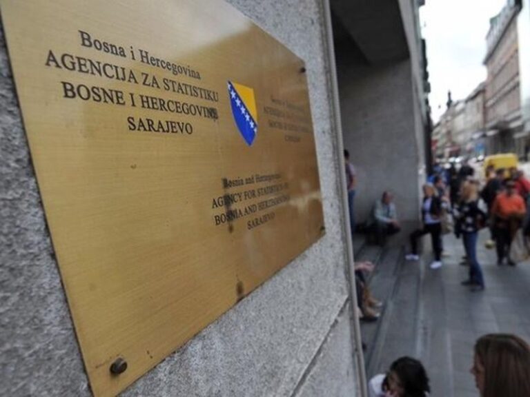 Od 1. aprila počinje istraživanje o strukturi zarada u Bosni i Hercegovini