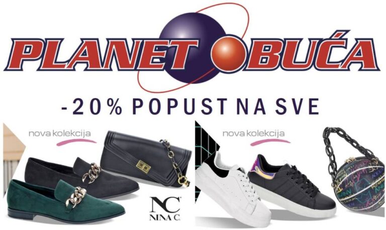  “PLANET OBUĆA ZENICA” – AKCIJA POPUST OD -20% NA SVE OD 21.03.2022. GODINE 