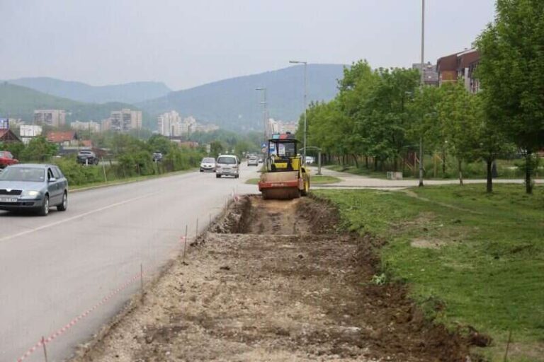 Počela izgradnja pješačke staze duž ulice Bistua Nuova