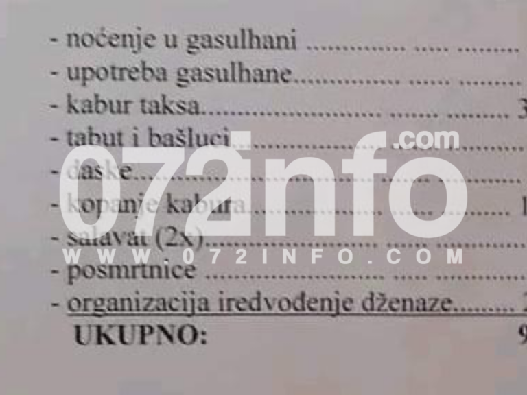 I ovo je BiH: Noćenje u gasulhani 50 KM, bez doručka