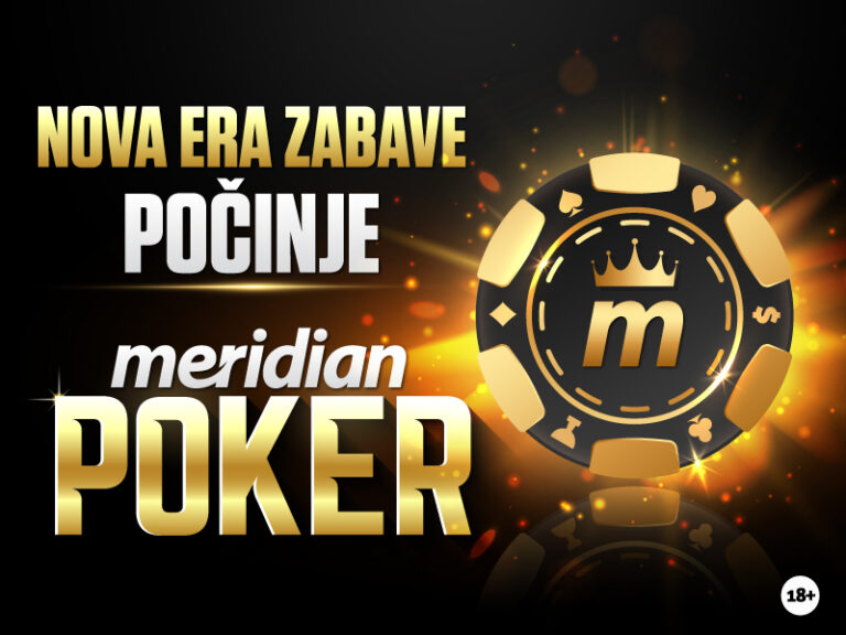 <strong>ZA PRAVE IGRAČE: Najbolji poker na svijetu igra se ekskluzivno u Meridianu</strong>