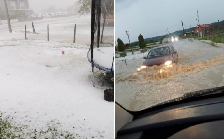 Veliko nevrijeme: Poplave, snažan grad i kiša