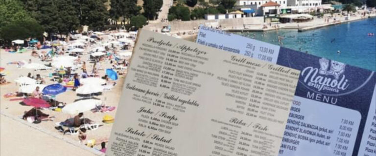 Provjerili smo cijene u Neumu: Na plažama još nema gužve, evo koliko ćete platiti piće i hranu 