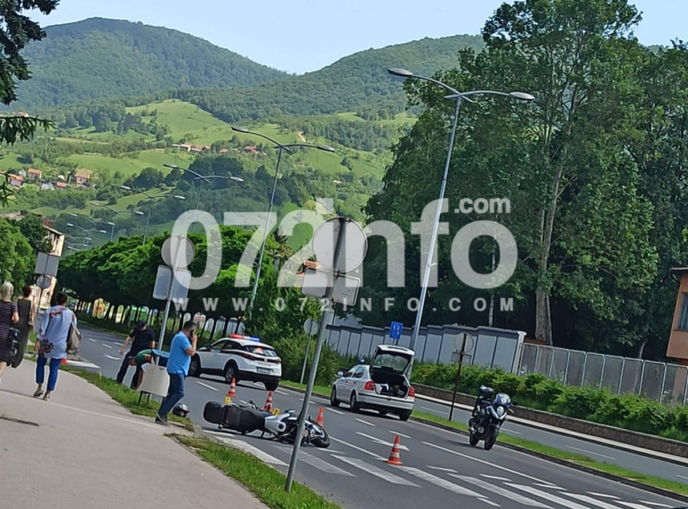 ZENICA: Policajac teško povrijeđen nakon sudara sa Alfom (VIDEO)