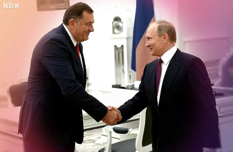 Dodik je jedan od rijetkih lidera iz Evrope koji se sastaje s nepoželjnim Putinom