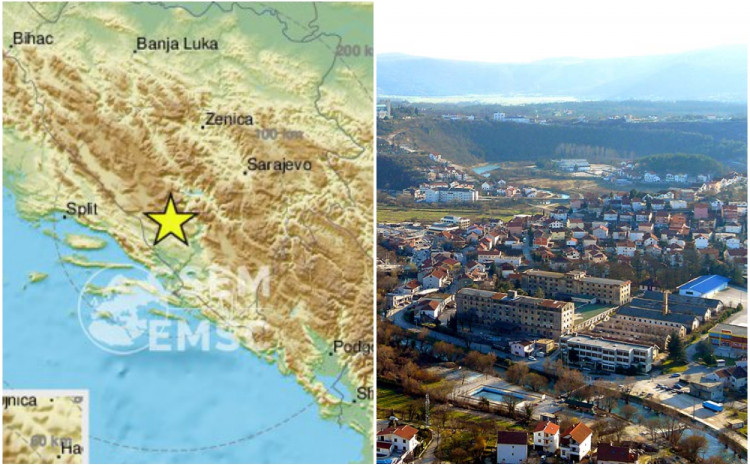 Zemljotres uznemirio građane BiH: Osjetio se širom države, “trajalo je desetak sekundi, treslo je sve”