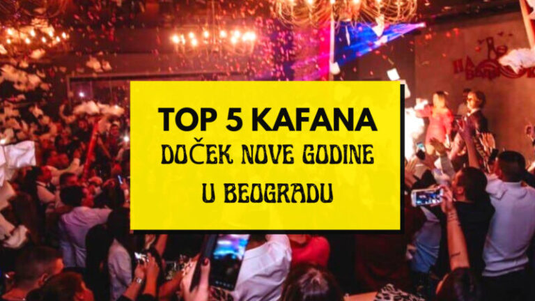 Doček Nove godine u beogradskim kafanama: Pogledajte TOP 5 KAFANA 