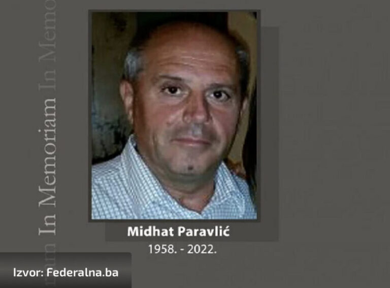 Preminuo dugogodišnji novinar i spiker Midhat Paravlić