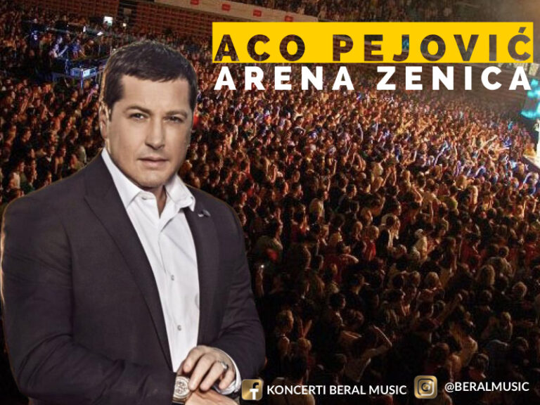 POZNATE CIJENE: Sutra počinje prodaja ulaznica za koncert Ace Pejovića u zeničkoj “Areni” (8.10.)