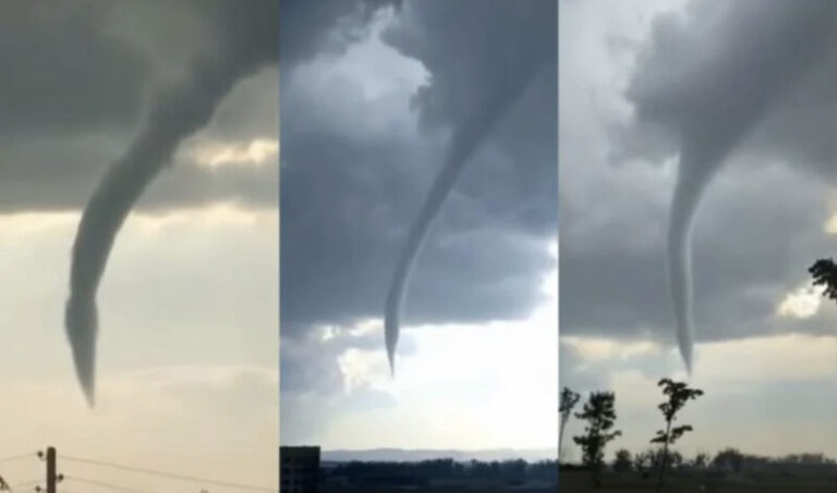 Pojavio se tornado: “Nikad ovo nije bilo u našim krajevima, da se zapitamo” 