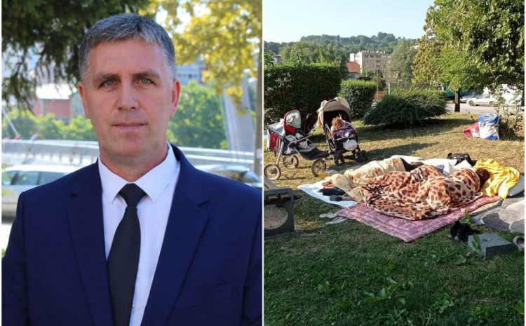 Kruže fotografije ljudi koji spavaju na ulici u Zavidovićima, gradonačelnik pojasnio o čemu je riječ